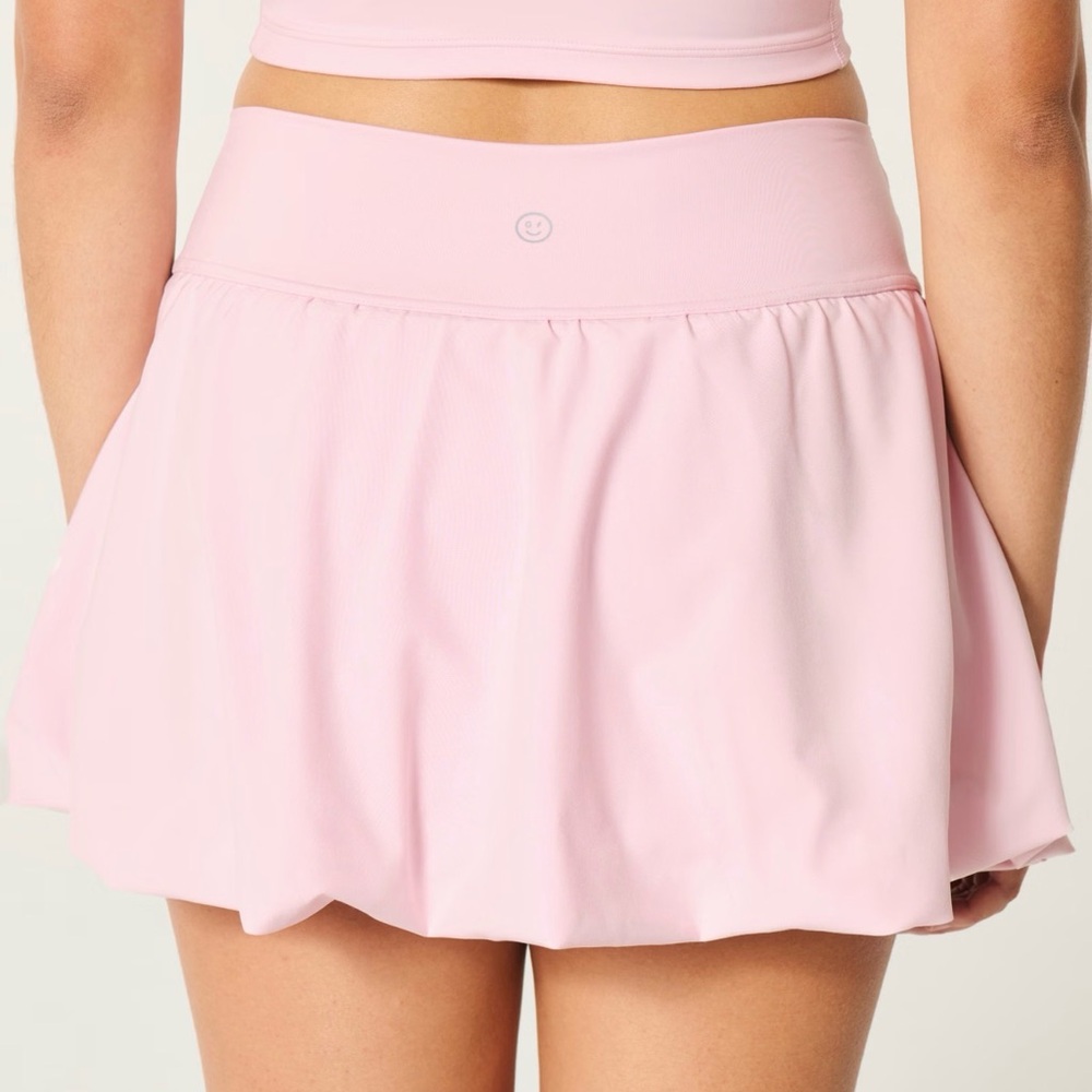 Gilly Hicks Blush Pink Bubble Skort